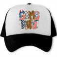 Checkered Leopard Game Day Baseball Men Women Kids Trucker Cap Checkered Leopard Game Day Baseball Men Women Kids Trucker Cap