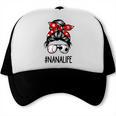 Classy Nana Life Soccer Messy Bun Baseball Mother's Day Trucker Cap Classy Nana Life Soccer Messy Bun Baseball Mother's Day Trucker Cap