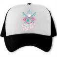 Coffee And Baseball Baseball Player Trucker Cap