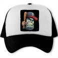 Cool Dollar Bill Guy With Cap And Baseball Costume Premium Tri-Blend Trucker Cap Cool Dollar Bill Guy With Cap And Baseball Costume Premium Tri-Blend Trucker Cap