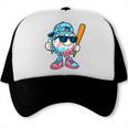 Cool Ice Cream Drip Baseball Drip For Boys Sports Kids Trucker Cap Cool Ice Cream Drip Baseball Drip For Boys Sports Kids Trucker Cap