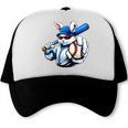 Cool Rabbit Baseball Easter Men Boy Toddler Kid Trucker Cap
