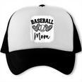 Custom Baseball Mom Number 54 Heart For Mom Trucker Cap Custom Baseball Mom Number 54 Heart For Mom Trucker Cap