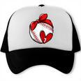 Custom Baseball Mom Number 7 Heart For Mom Mommy Trucker Cap Custom Baseball Mom Number 7 Heart For Mom Mommy Trucker Cap