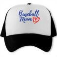 Cute Baseball Mom Heart Matching Mama Mother's Day Women's Trucker Cap