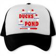 Cute Ducks On The Pond Cute Baseball Mom T-Shirt Trucker Cap Cute Ducks On The Pond Cute Baseball Mom T-Shirt Trucker Cap