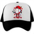 Cute Game Day Baseball Ice Cream Drip Valentine Love XOXO Trucker Cap Cute Game Day Baseball Ice Cream Drip Valentine Love XOXO Trucker Cap