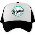 Cute Mama Script Font On Baseball Mom Trucker Cap