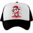 Dabbing Baseball Drip Ice Cream Youth Boy Valentines Day Trucker Cap Dabbing Baseball Drip Ice Cream Youth Boy Valentines Day Trucker Cap