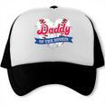 Daddy Of The Rookie Baseball Dad Retro Love Heart Birthday Premium Trucker Cap Daddy Of The Rookie Baseball Dad Retro Love Heart Birthday Premium Trucker Cap