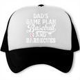 Dad's Game Plan Baseball & Barbecues Baseball Dad BBQ Gill Trucker Cap Dad's Game Plan Baseball & Barbecues Baseball Dad BBQ Gill Trucker Cap