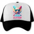 Drip Happens Baseball Ice Cream Bat And Ball With Sunglasses Trucker Cap