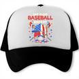 Eat Sleep Baseball Repeat Ice Cream Drip Crossed Bats Trucker Cap Eat Sleep Baseball Repeat Ice Cream Drip Crossed Bats Trucker Cap