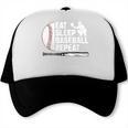 Eat Sleep Baseball Repeat Baseball Player Men Boys Trucker Cap Eat Sleep Baseball Repeat Baseball Player Men Boys Trucker Cap