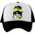 Ecuador Baseball Mom Ecuadorian Baseball Girl Trucker Cap