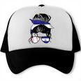 El Salvador Baseball Mom Salvador Baseball Girl Trucker Cap El Salvador Baseball Mom Salvador Baseball Girl Trucker Cap