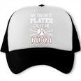My Favorite Player Calls Me Mom Baseball Mom Game Day Trucker Cap My Favorite Player Calls Me Mom Baseball Mom Game Day Trucker Cap