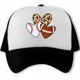 Football Baseball Heart Football Baseball Mom Trucker Cap Football Baseball Heart Football Baseball Mom Trucker Cap