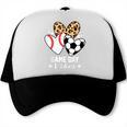Game Day Vibes Soccer Baseball Mom Heart Trucker Cap
