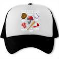 God Says I Am Baseball Player Catcher Pitcher Boys Men Trucker Cap God Says I Am Baseball Player Catcher Pitcher Boys Men Trucker Cap