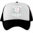 Gramps Of The Birthday Boy Baseball Player Birthday Trucker Cap Gramps Of The Birthday Boy Baseball Player Birthday Trucker Cap