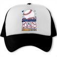 Groovy Baseball Dad Daddy Father Happy Fathers Day Men Guys Trucker Cap Groovy Baseball Dad Daddy Father Happy Fathers Day Men Guys Trucker Cap