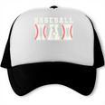 Groovy Baseball Dad Father Happy Fathers Day Sports Game Day Trucker Cap Groovy Baseball Dad Father Happy Fathers Day Sports Game Day Trucker Cap