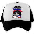 Haitian Baseball Mom Haiti Flag Baseball Girl Trucker Cap Haitian Baseball Mom Haiti Flag Baseball Girl Trucker Cap