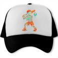 Halloween Baseball Skeleton Ice Cream Drip Baseball Boys Kid Trucker Cap Halloween Baseball Skeleton Ice Cream Drip Baseball Boys Kid Trucker Cap