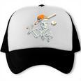 Halloween Boys Batting Skeleton Baseball Trucker Cap Halloween Boys Batting Skeleton Baseball Trucker Cap