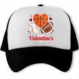 Happy Valentine’s Basketball Football Valentine Baseball Trucker Cap Happy Valentine’s Basketball Football Valentine Baseball Trucker Cap