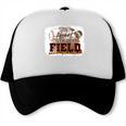 My Heart Is On That Field Baseball Mom Momm Premium Trucker Cap