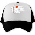 I Heart Hot Baseball Moms Trucker Cap