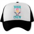 Hi 5 Birthday Party Decorations For Boy Baseball Drip 5th Trucker Cap