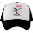 I Hit 100 Days Of School Baseball 100th Day Boys Kids Trucker Cap