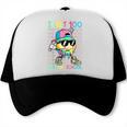 I Hit 100 Days Of School Baseball Drip 100th Day Of School Trucker Cap I Hit 100 Days Of School Baseball Drip 100th Day Of School Trucker Cap