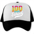 Ice Cream Drip 100 Days Of School Baseball Boys 100th Day Trucker Cap Ice Cream Drip 100 Days Of School Baseball Boys 100th Day Trucker Cap