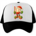 Ice Cream Drip Baseball Christmas Baseball Drip Candy Cane Trucker Cap Ice Cream Drip Baseball Christmas Baseball Drip Candy Cane Trucker Cap