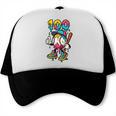 Ice Cream Drip Baseball Party 100 Days Of School Teacher Trucker Cap Ice Cream Drip Baseball Party 100 Days Of School Teacher Trucker Cap