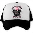 I'm Head Heffa Just Ask Me Bossy Highland Cow Baseball Cap Trucker Cap I'm Head Heffa Just Ask Me Bossy Highland Cow Baseball Cap Trucker Cap