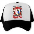 I'm Their Biggest Fan Volleyball Baseball Mom Trucker Cap