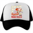 I'm Not Yelling This Is My Baseball Nana Voice Baseball Mom Premium Trucker Cap I'm Not Yelling This Is My Baseball Nana Voice Baseball Mom Premium Trucker Cap