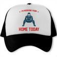 I'm Working From Home Today Baseball Lover Men Women Trucker Cap
