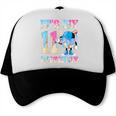 It's My 11th Birthday Baseball Ice Cream Drip Theme Trucker Cap