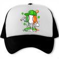 Kids Boys St Patricks Day Irish Flag Kids Baseball Ice Cream Drip Trucker Cap