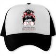 Kinda Busy Raising Ballers Messy Bun Funny Baseball Mom Trucker Cap Kinda Busy Raising Ballers Messy Bun Funny Baseball Mom Trucker Cap