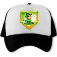 Leprechaun Baseball St Patricks Day Ice Cream Drip Men Boys Trucker Cap