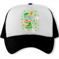 Leprechaun Playing Baseball Happy St Patricks Day Men Boys Trucker Cap Leprechaun Playing Baseball Happy St Patricks Day Men Boys Trucker Cap