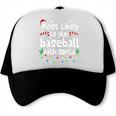Most Likely To Play Baseball With Santa Christmas Matching Trucker Cap Most Likely To Play Baseball With Santa Christmas Matching Trucker Cap