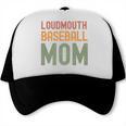 Loudmouth Baseball Mom Sports Cute Text Premium Trucker Cap
